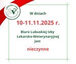 Biuro Izby nieczynne w dniach 10-11.11.2025 r.
