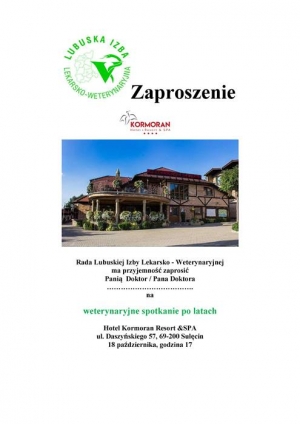 Weterynaryjne spotkanie po latach w dn. 18.10.2019 r.